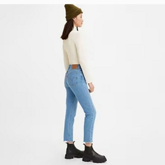 PremiumWEDGIE STRAIGHT FIT WOMEN'S JEANS LEVI'S - Picture 2 of 10